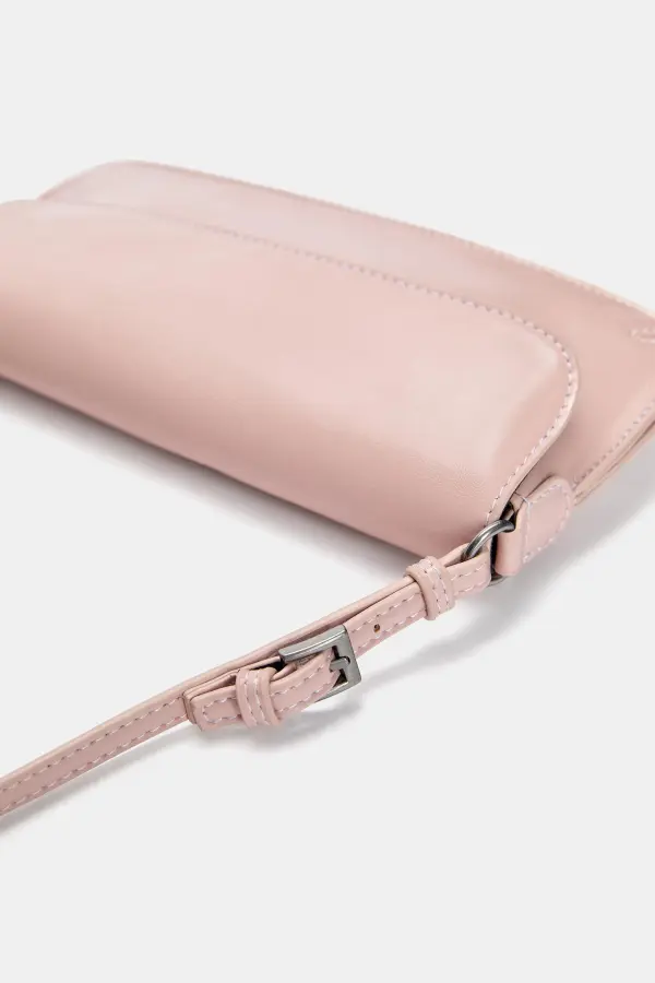 Bolso de hombro solapa