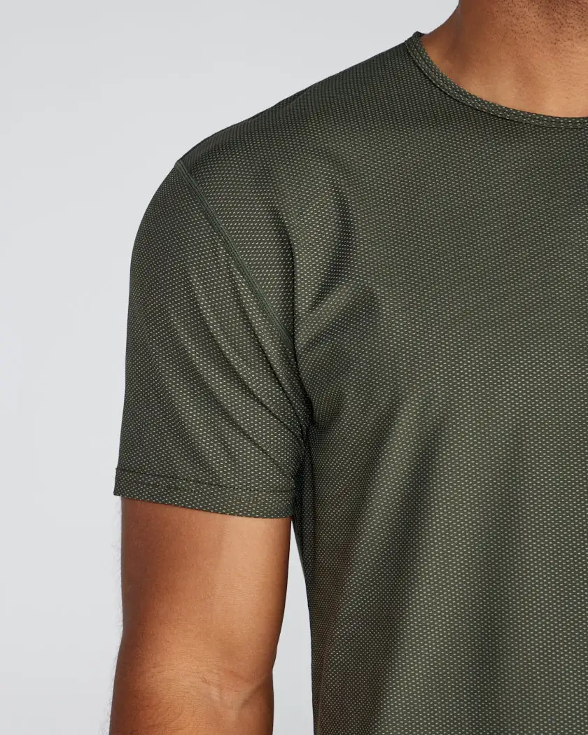 Pulse Short Sleeve Drop-Cut
