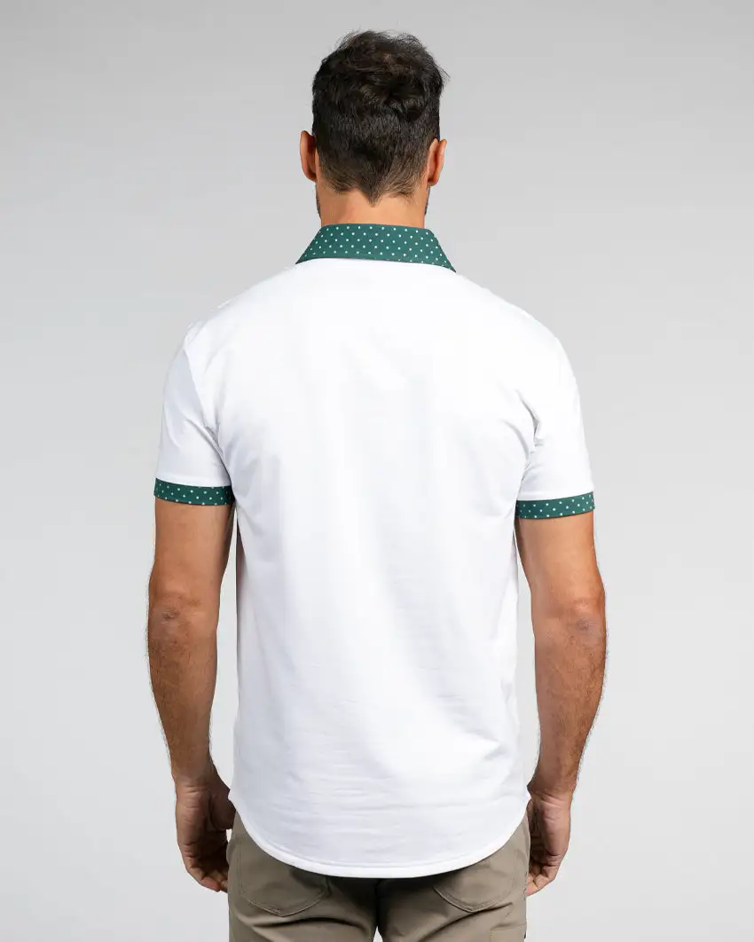 Drop-Cut: Lux Dotted Polo