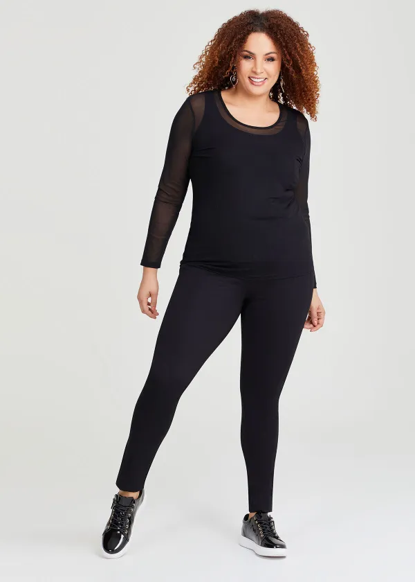 Fine Mesh Body Top