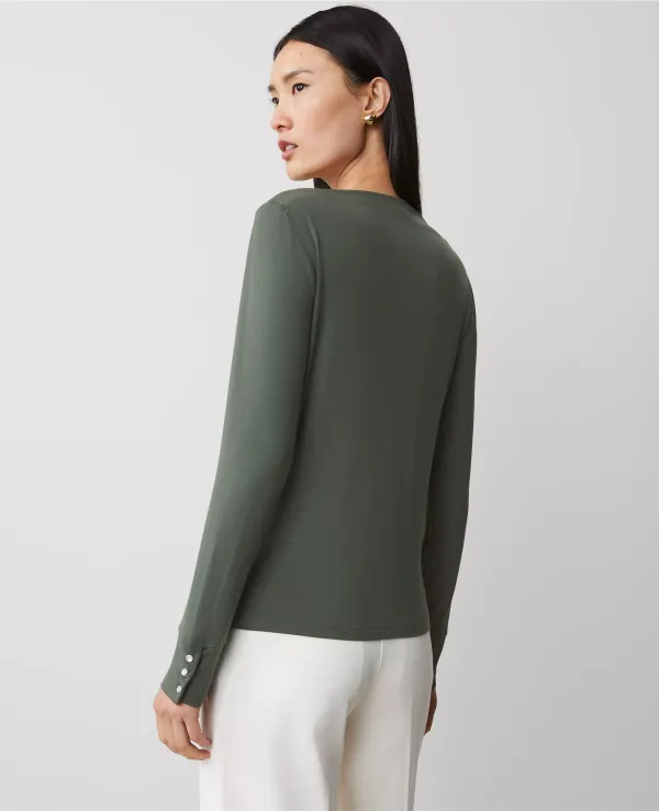 Snap Cuff Top