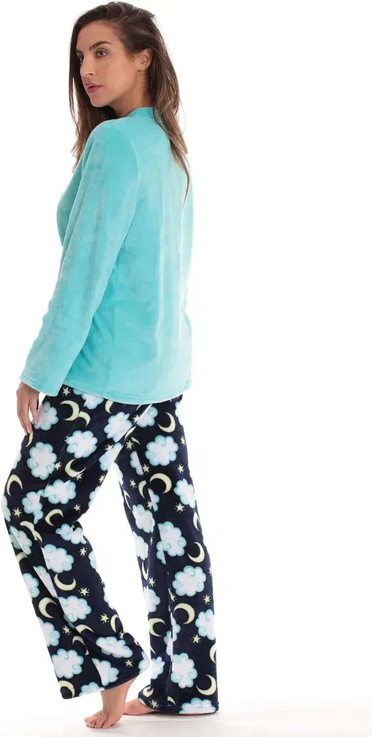 Plush Pajama Sets for Women