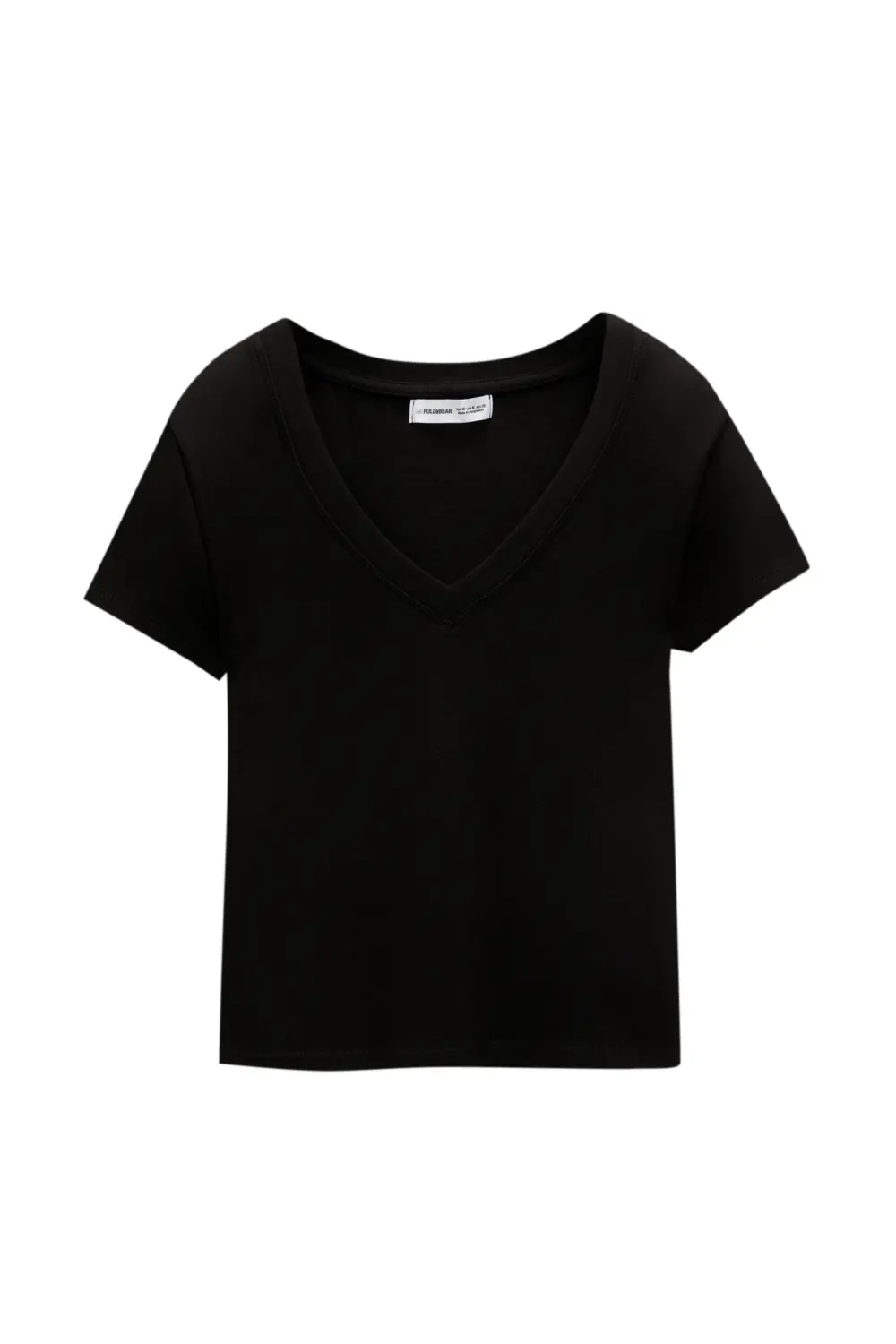 Camiseta escote pico