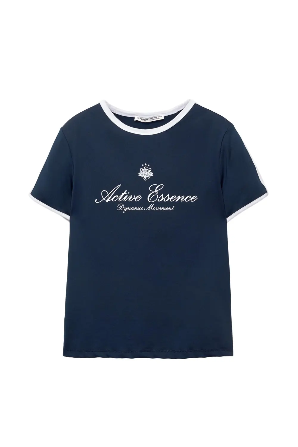 Camiseta cropped poliamida