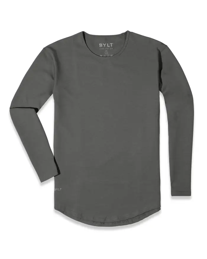 Drop-Cut Long Sleeve: Lux