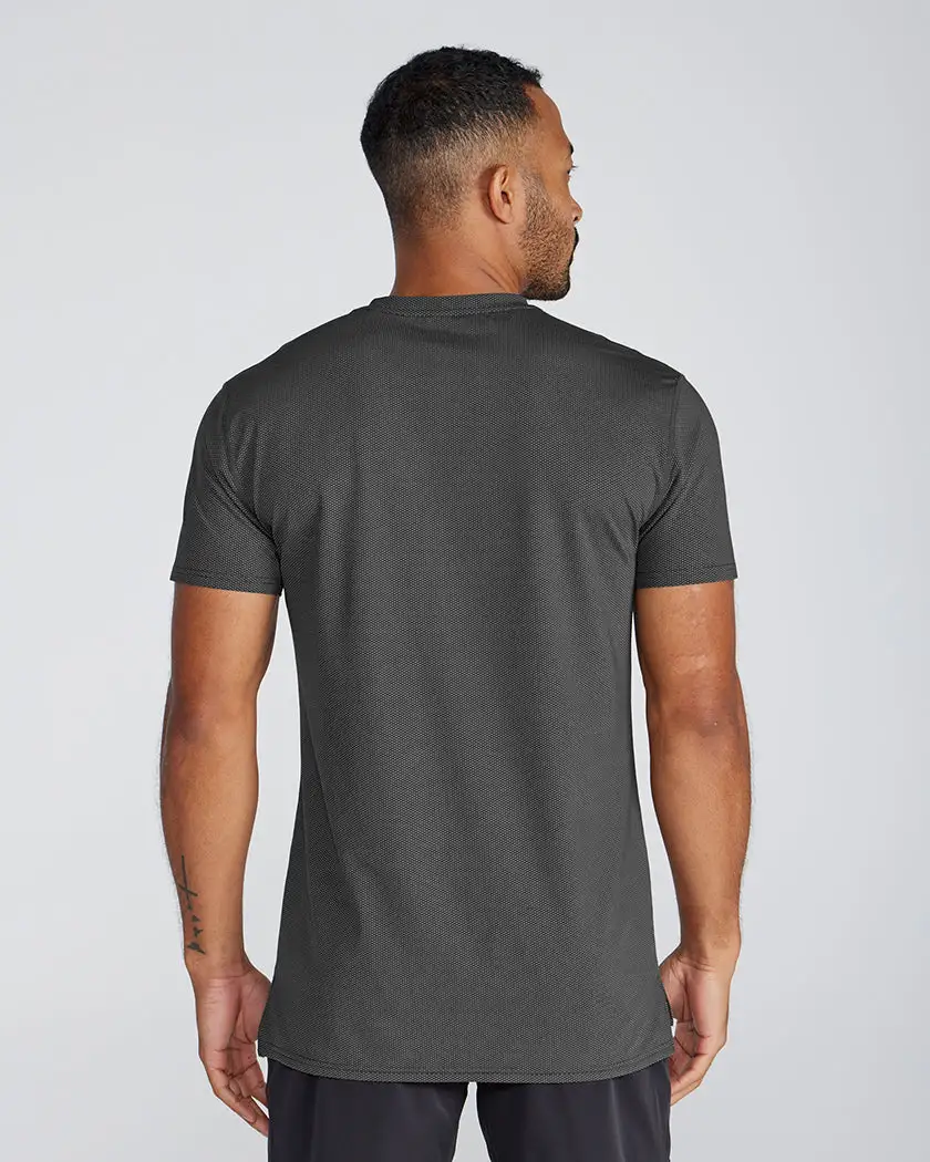 Pulse Short Sleeve Split Hem