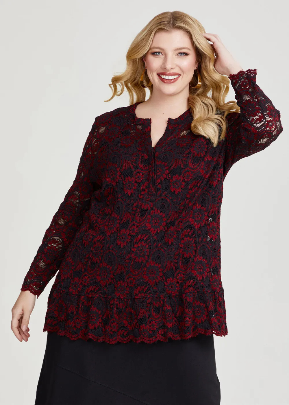 Lace Lauren Top