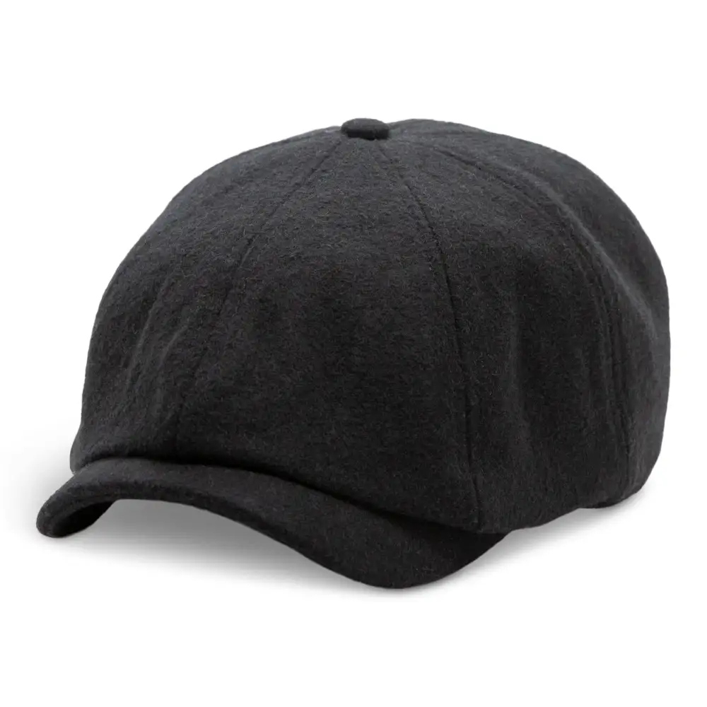 The Baker Boy Boston Scally Cap - Black