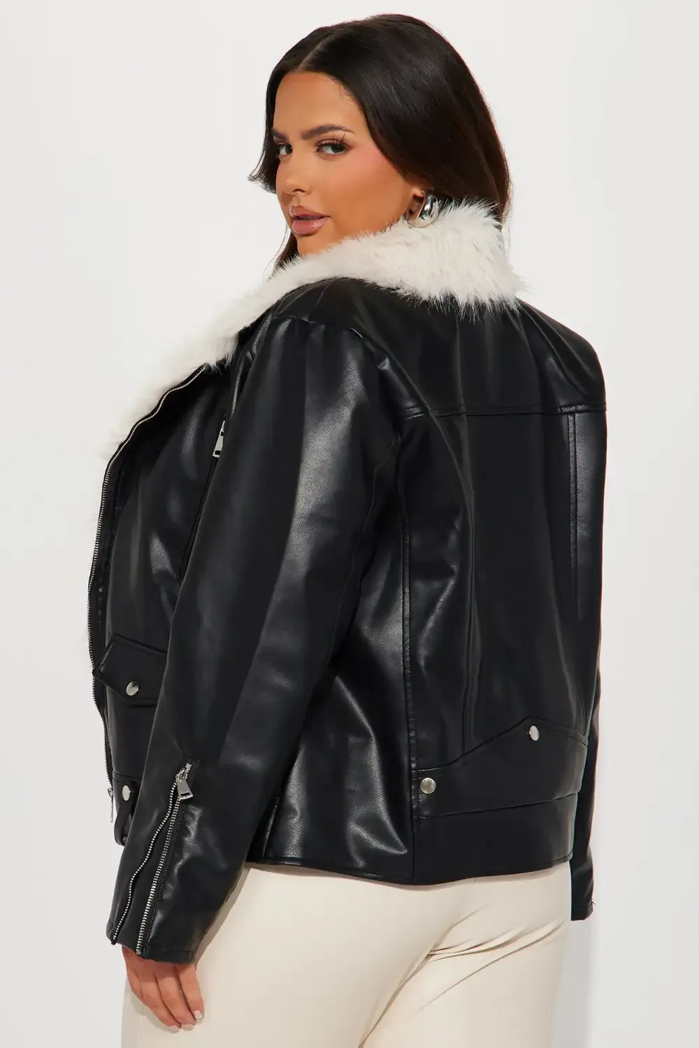 Cozy On The Inside Moto Jacket - Black