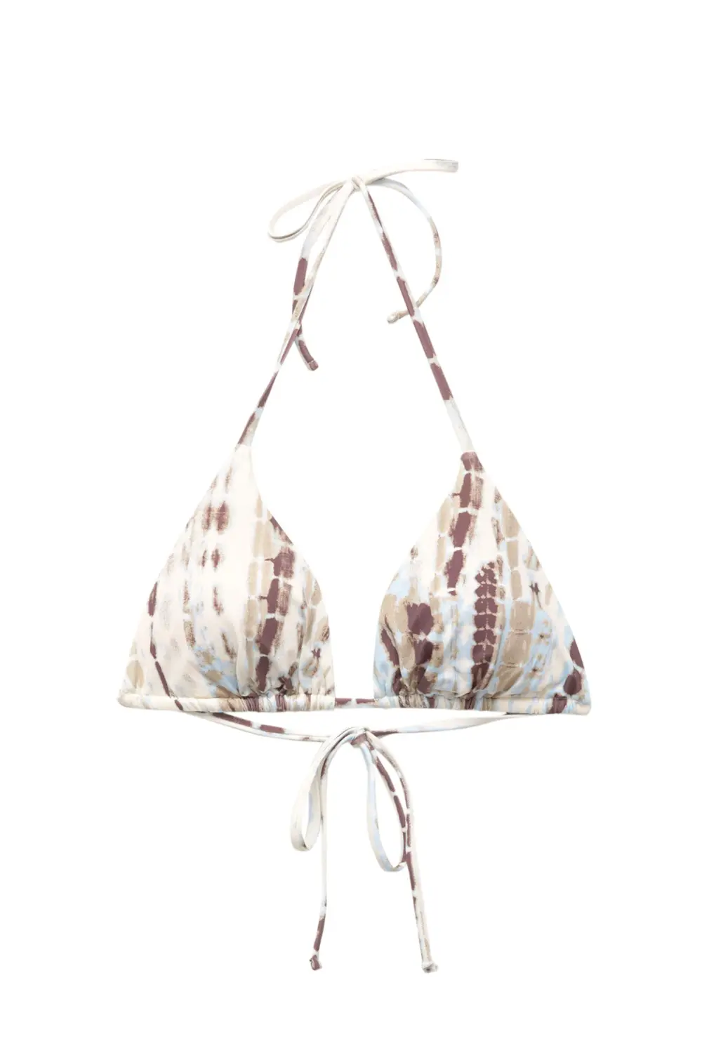 Tie-dye bikini top