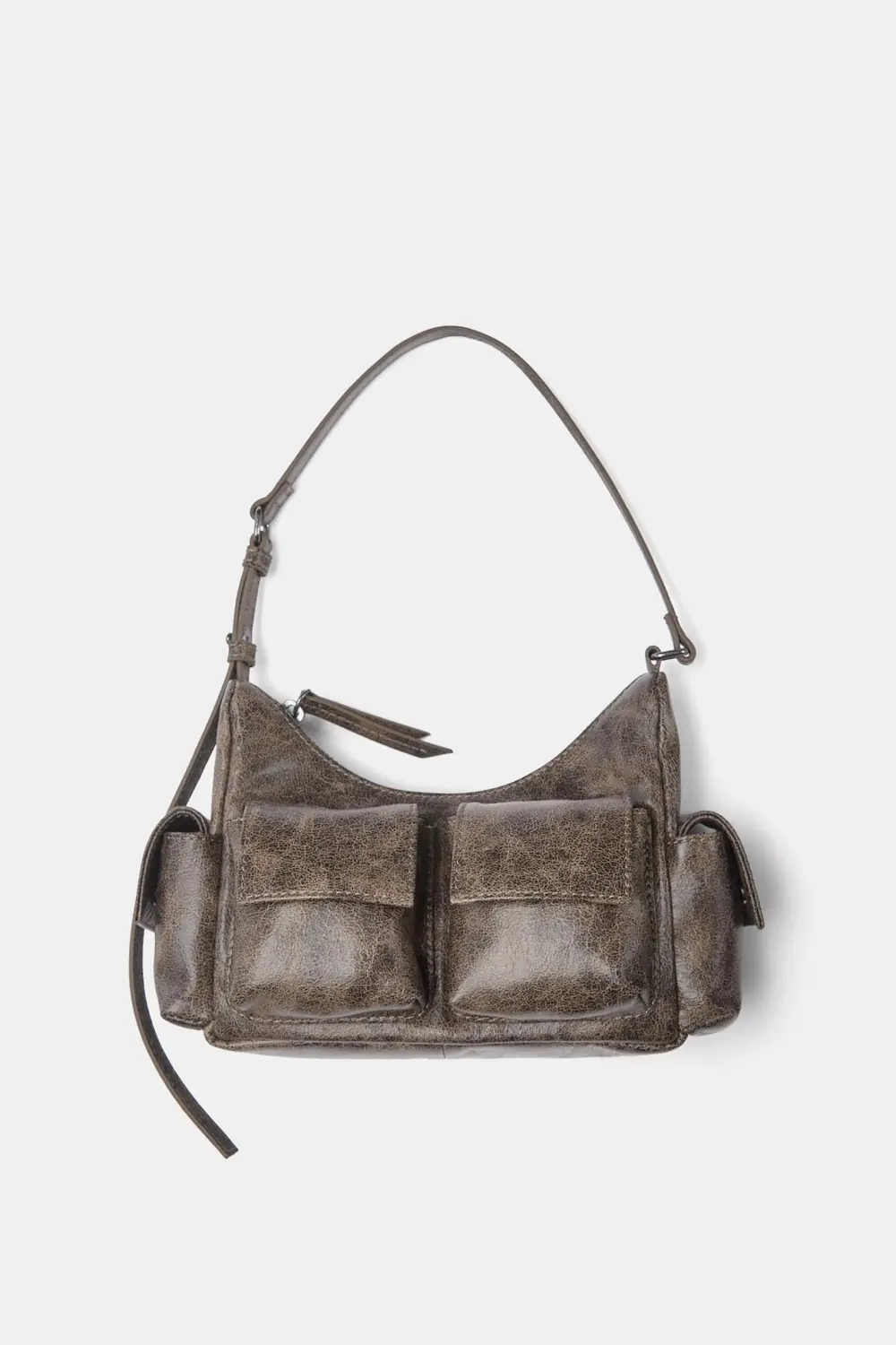 Bolso de hombro mini multibolsillos