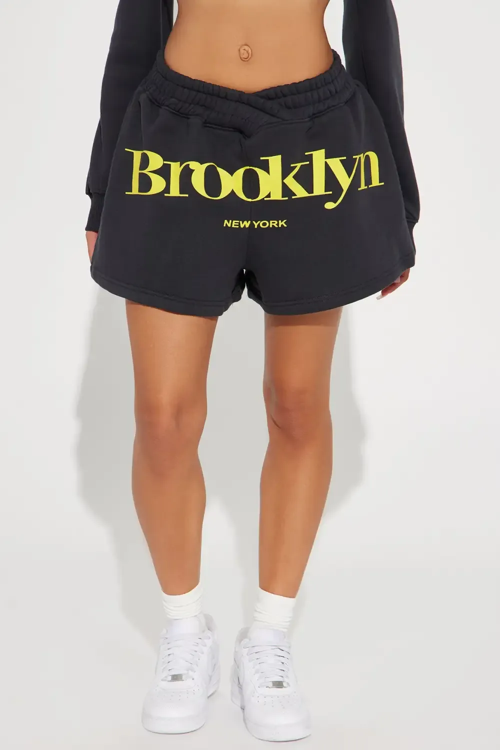 Brooklyn's Baddest Short - Black/Yellow