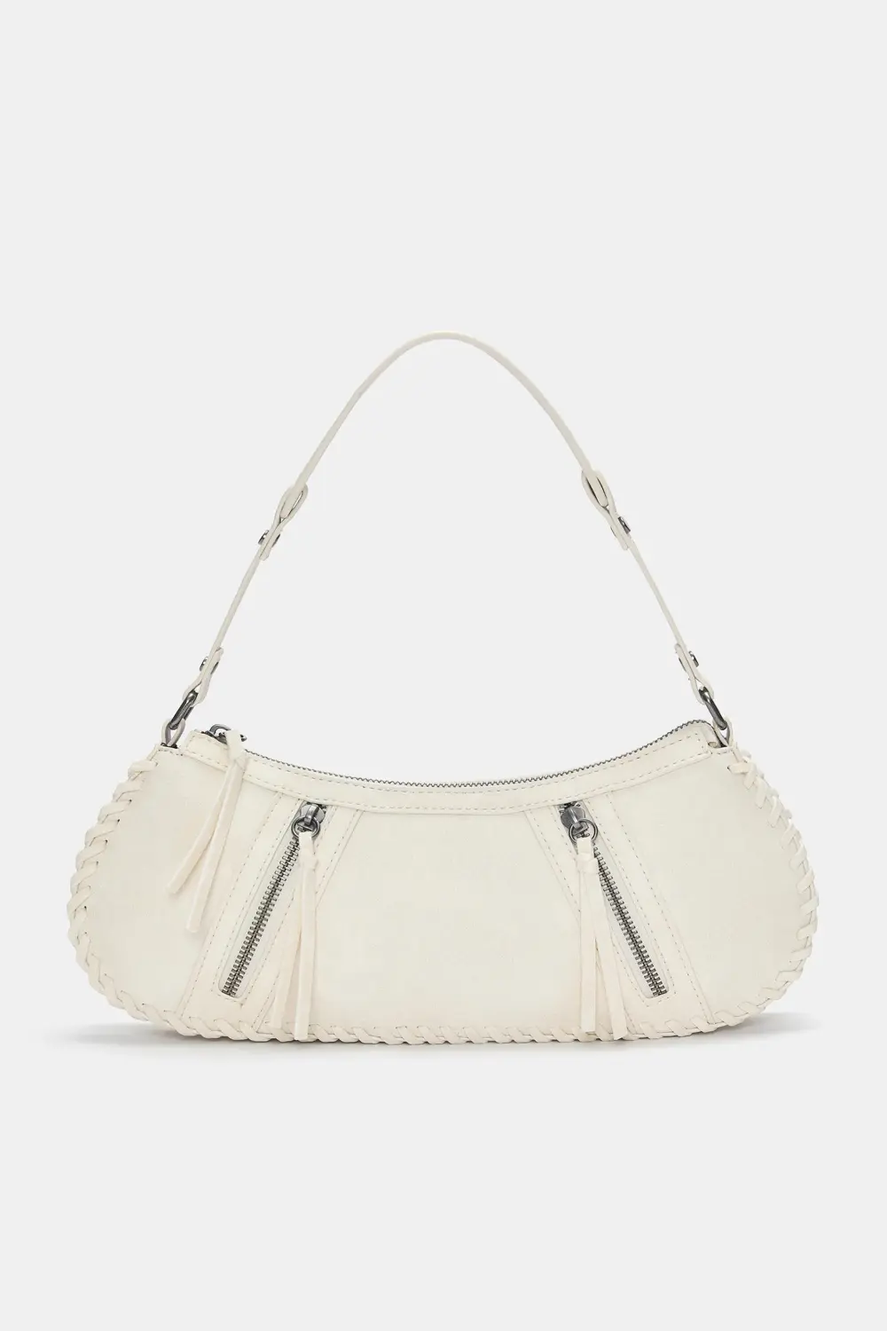 Bolso de hombro cremalleras