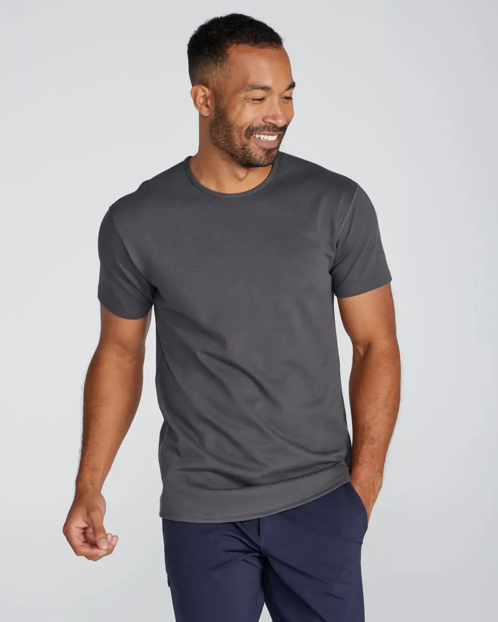 Bayside Short Sleeve Drop-Cut