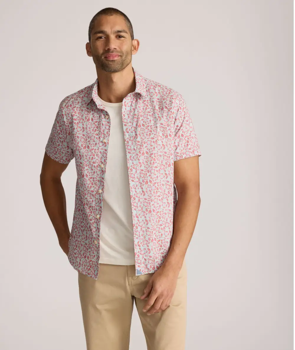 Vintage Wash Short-Sleeve Buchanan Shirt