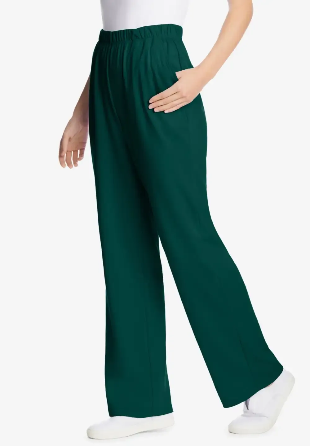 7-Day Knit Wide-Leg Pant