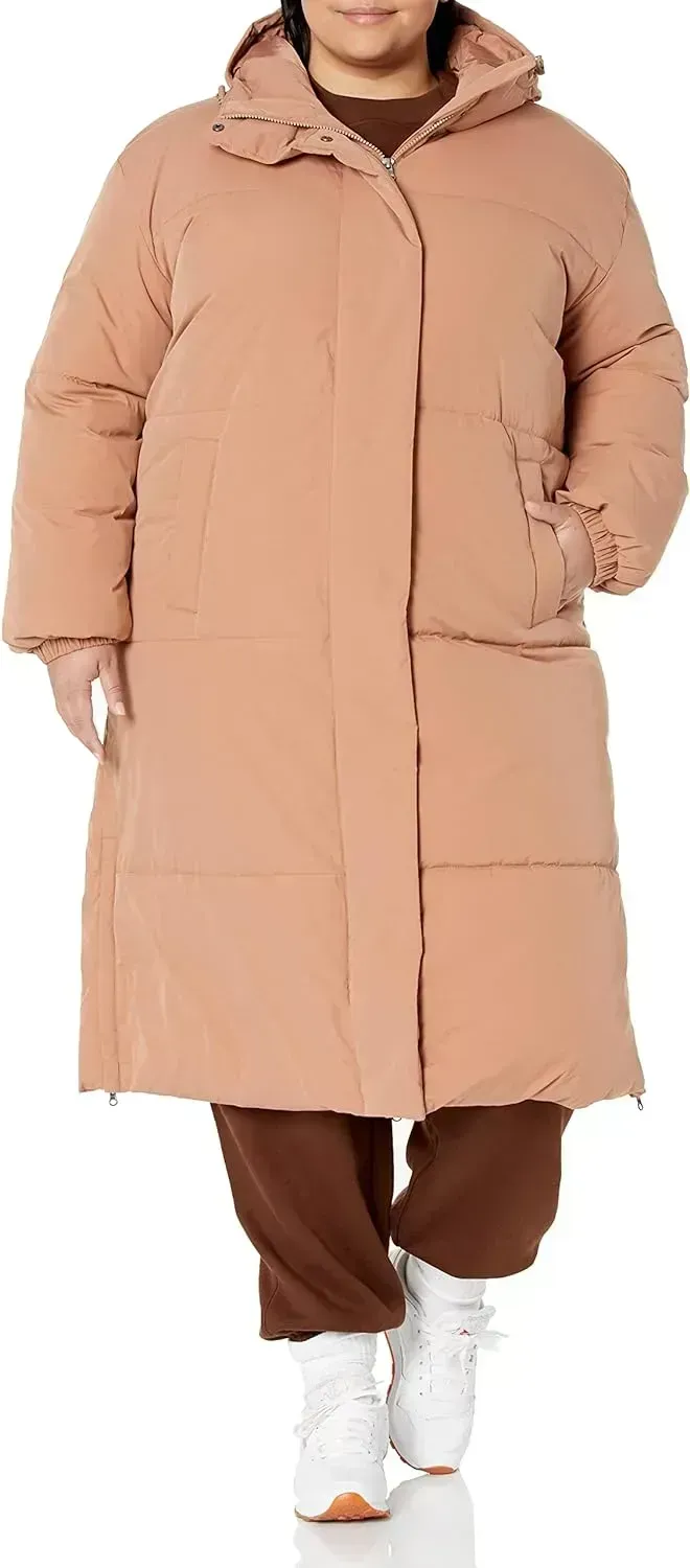 Women's Oversized Long Puffer Jacket (Available in Plus Size)