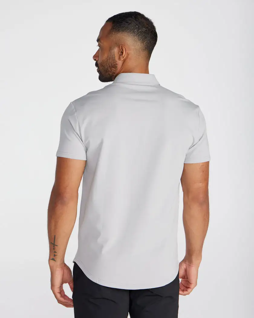 Lux Short Sleeve Button Down