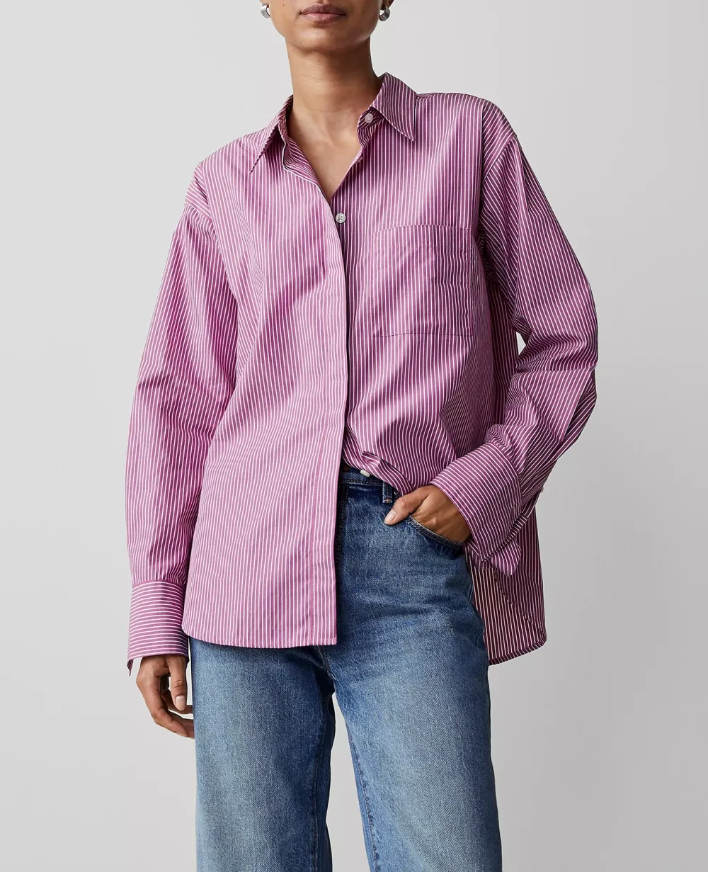 Stripe Oversized Shirt