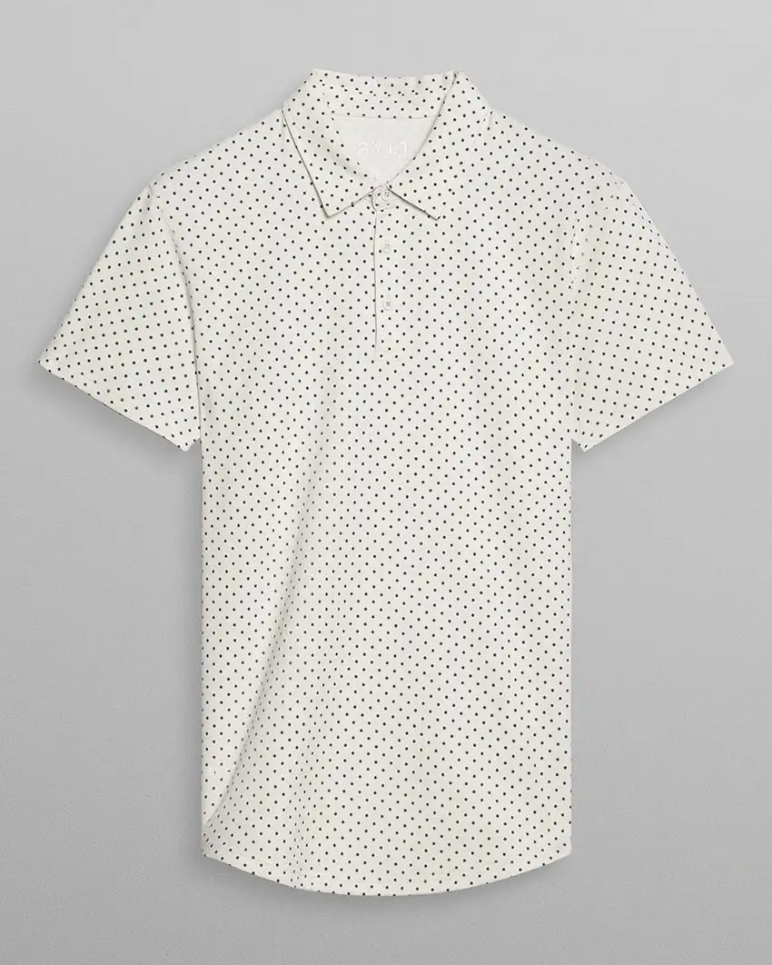 Drop-Cut: Lux Dotted Polo