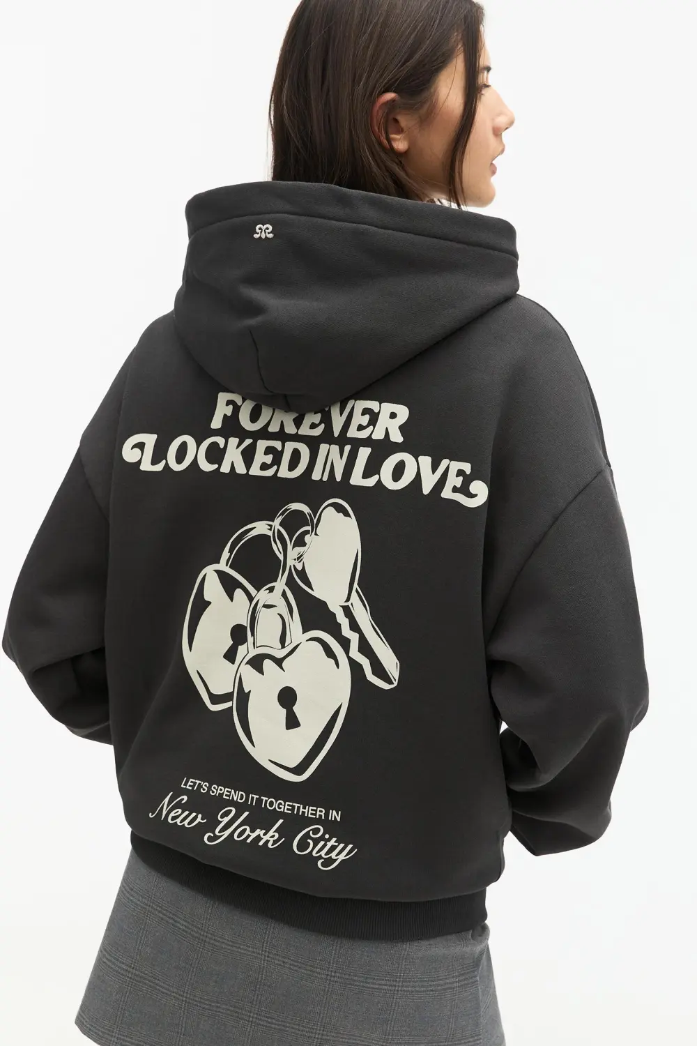 Sudadera capucha candado