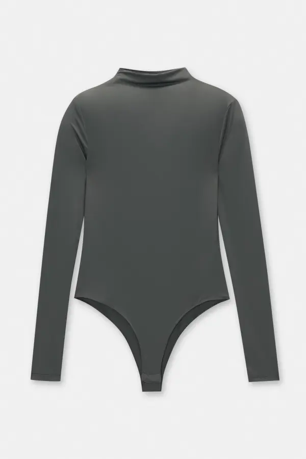 Long sleeve polyamide bodysuit