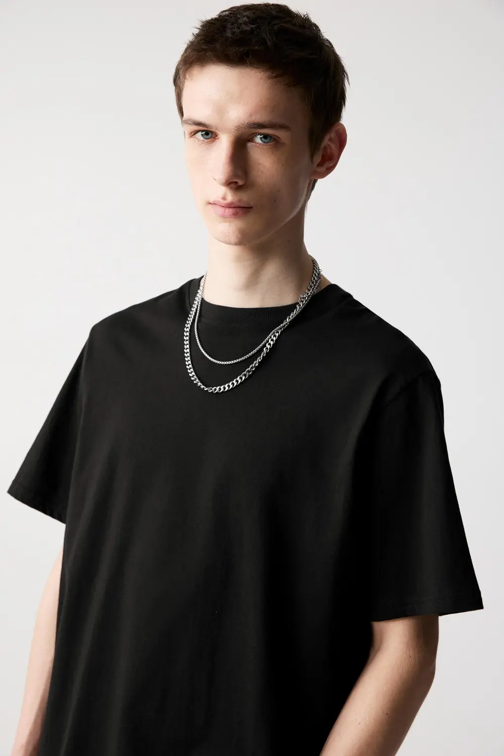 Basic short sleeve cotton T-shirt