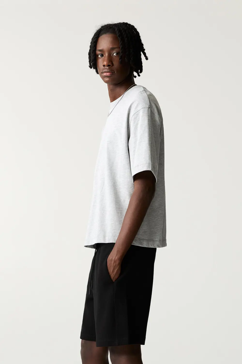 Piqué Bermuda sweatpant shorts
