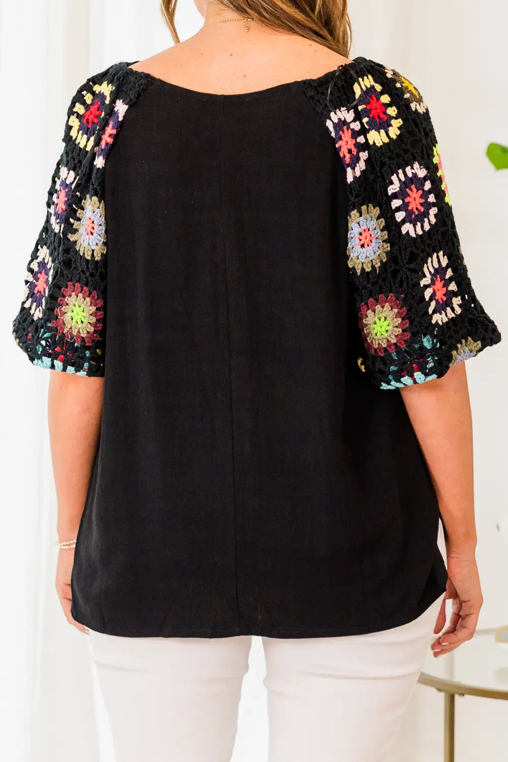 Peace Is All Mine Top, Black
