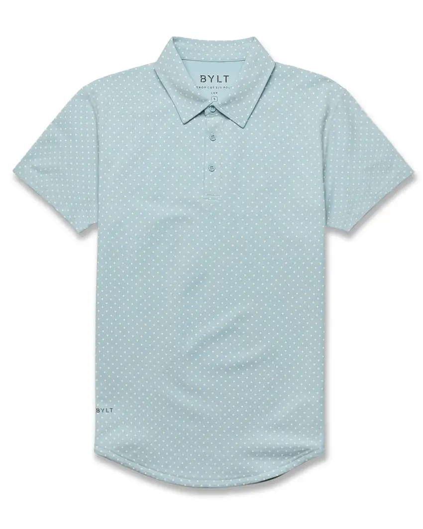 Drop-Cut: Lux Dotted Polo
