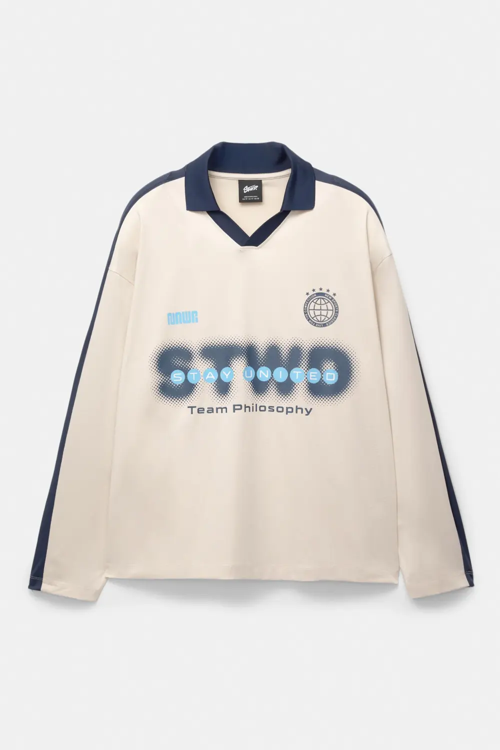 STWD polo collar T-shirt