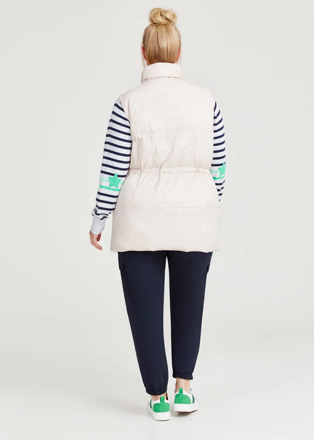 Mid Length Zip Puffer Vest