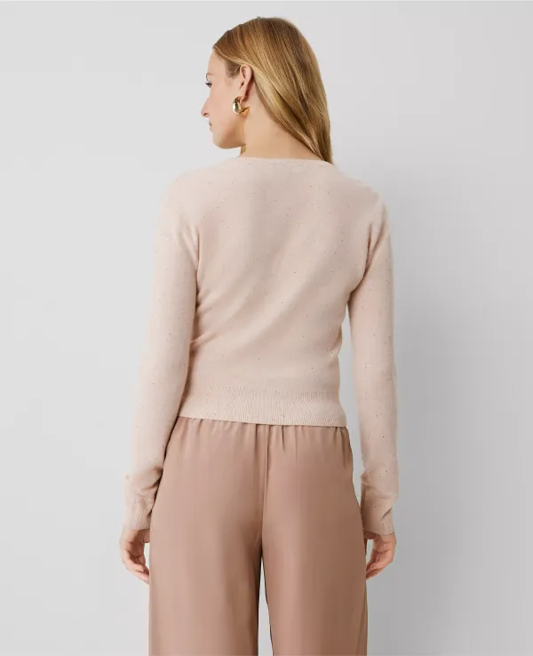 Cashmere Tie-Waist Sweater