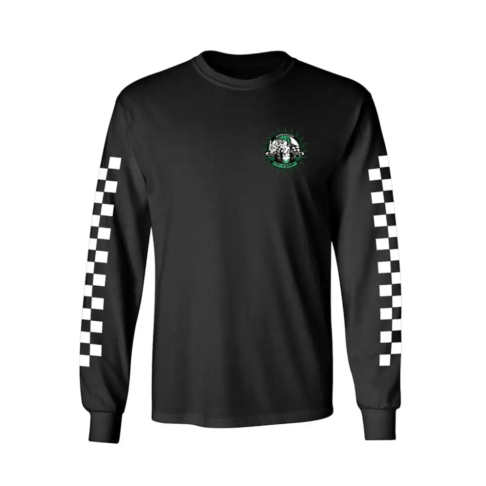 Boston Scally The Punk Long Sleeve Tee T-Shirt - Black