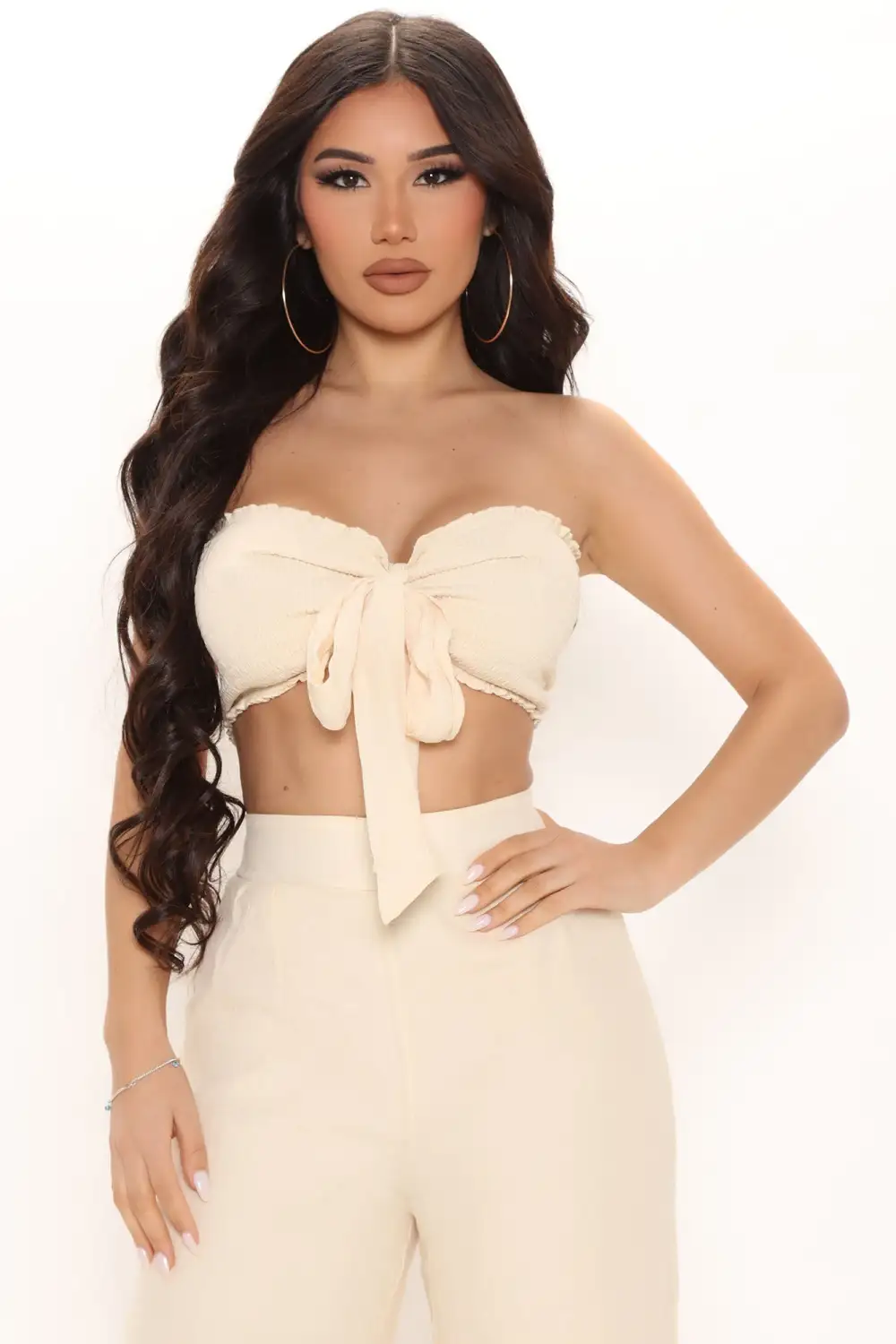 Well Wishes Pant Set - Cream