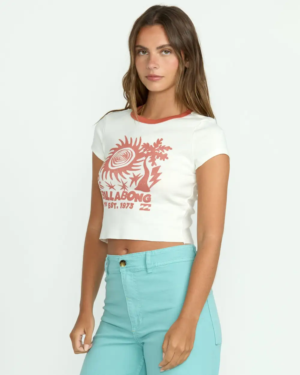 Electric Feeling Tee - Salt Crystal