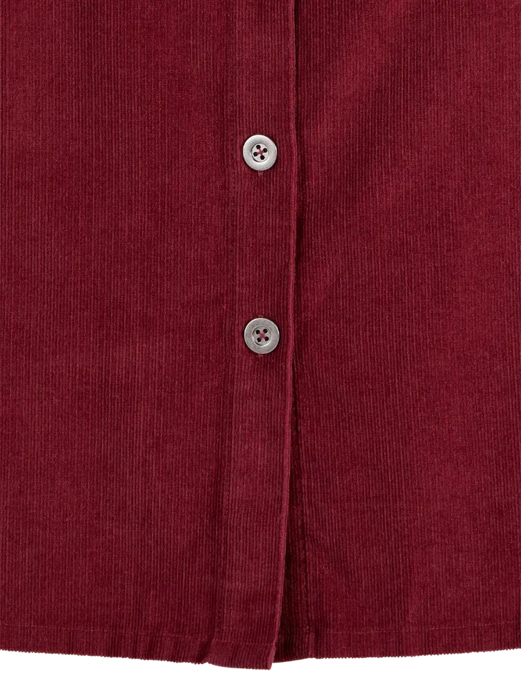 Classic Corduroy Midi Skirt