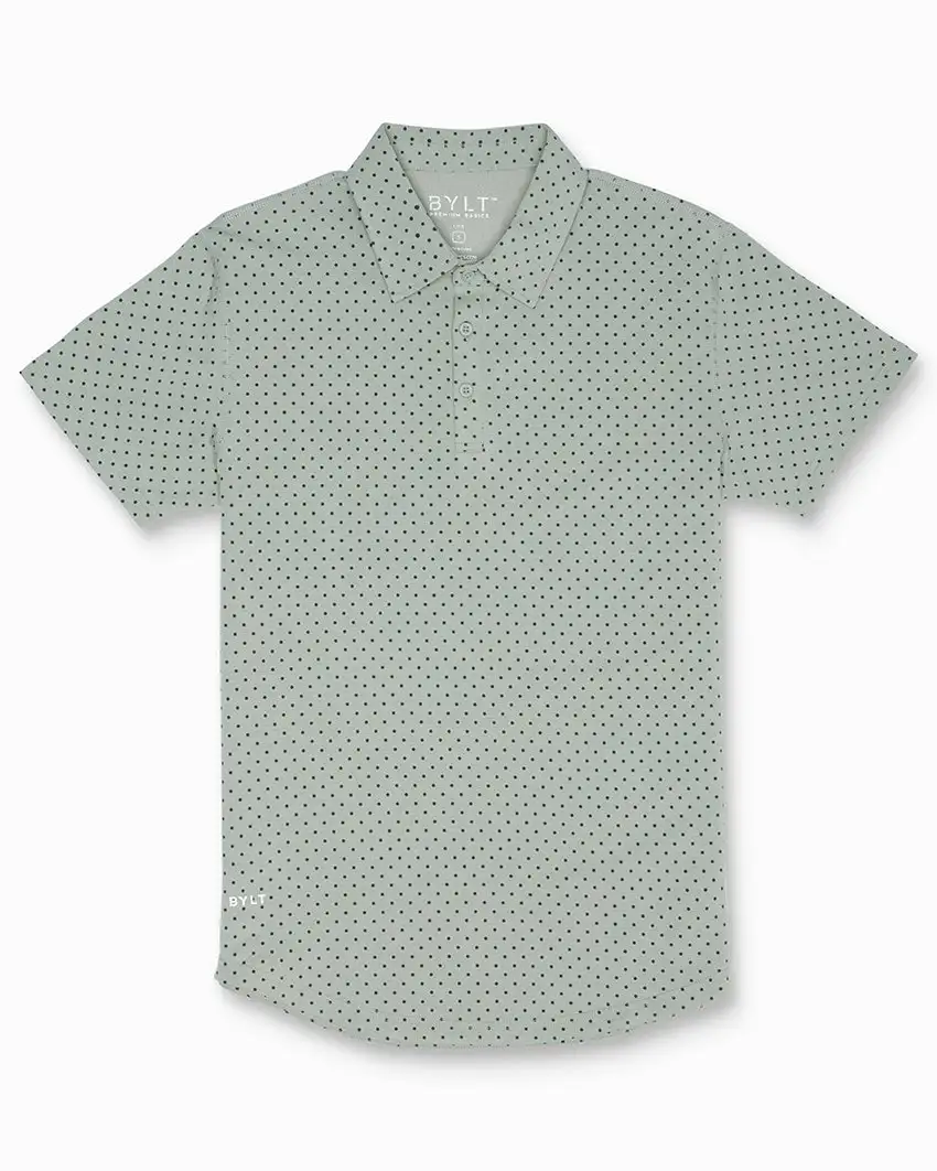 Drop-Cut: Lux Dotted Polo