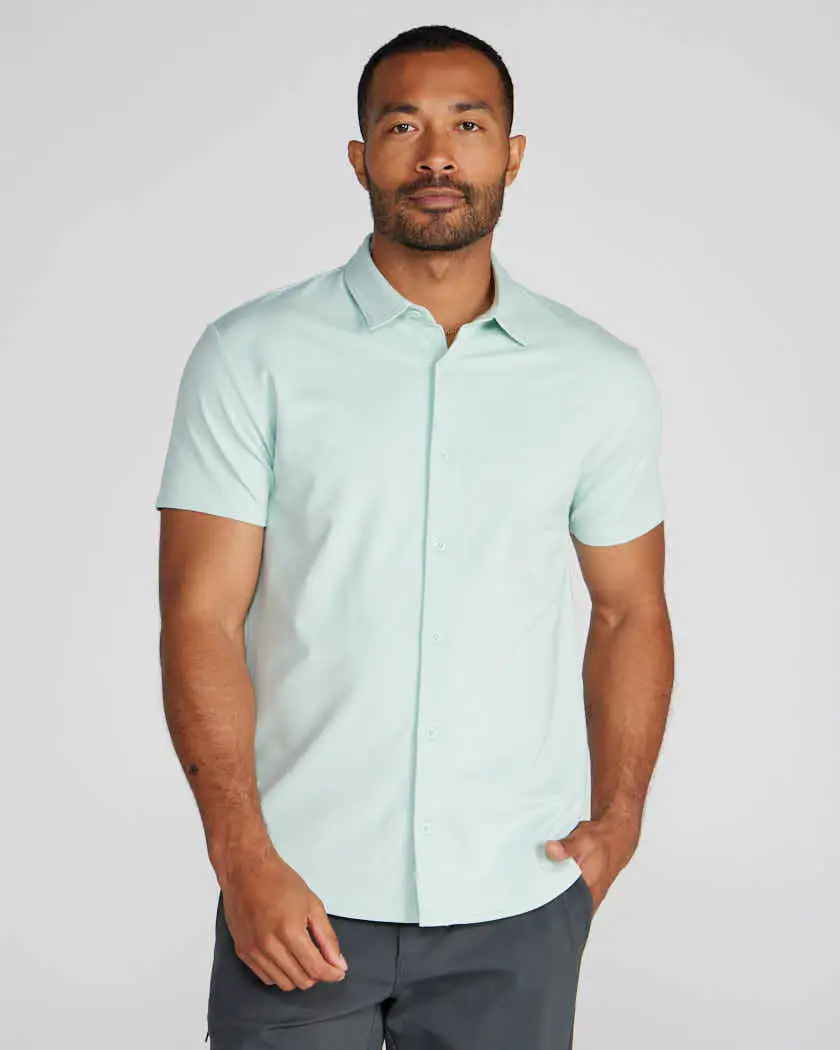 Lux Short Sleeve Button Down