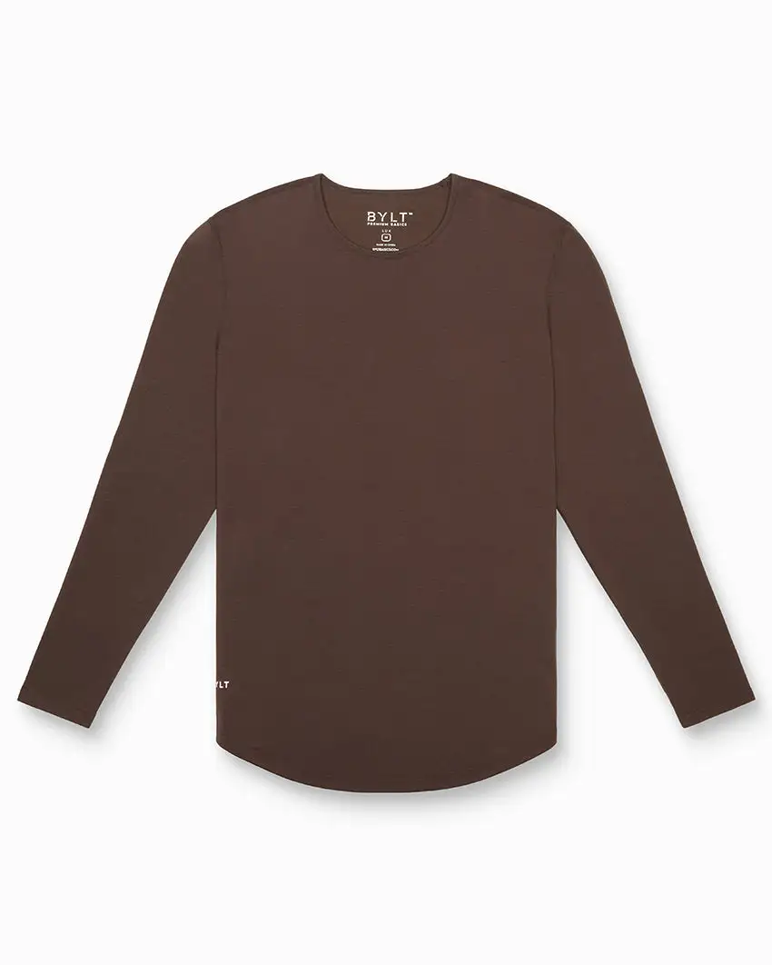Drop-Cut Long Sleeve: Lux