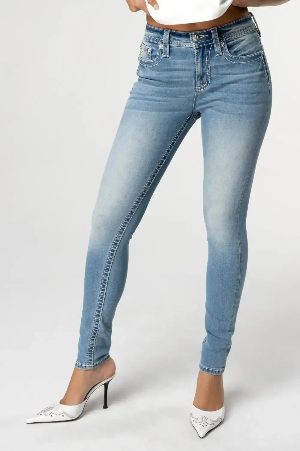 Classic Heaven Light Skinny Jeans