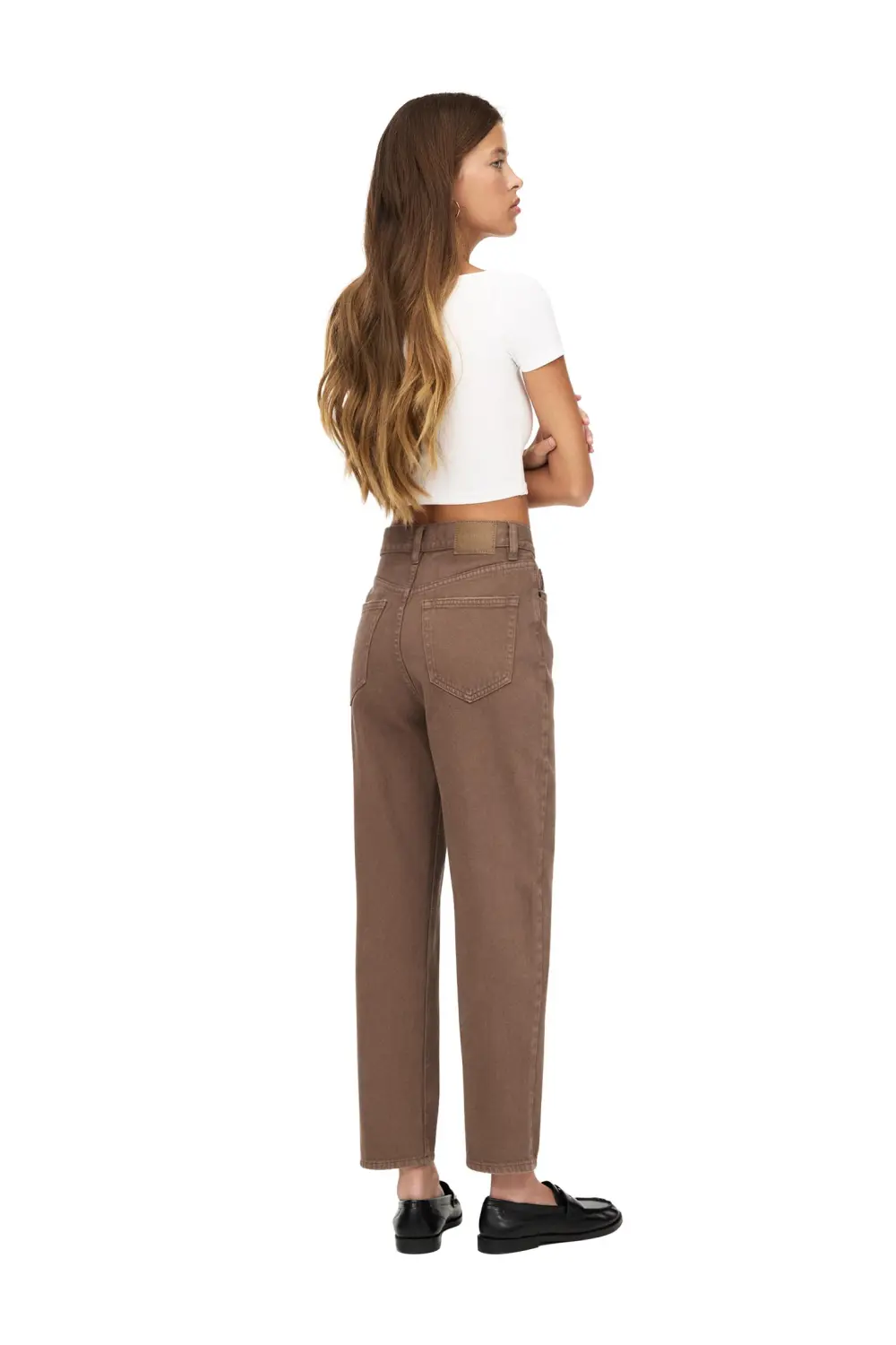 Jeans mom básicos