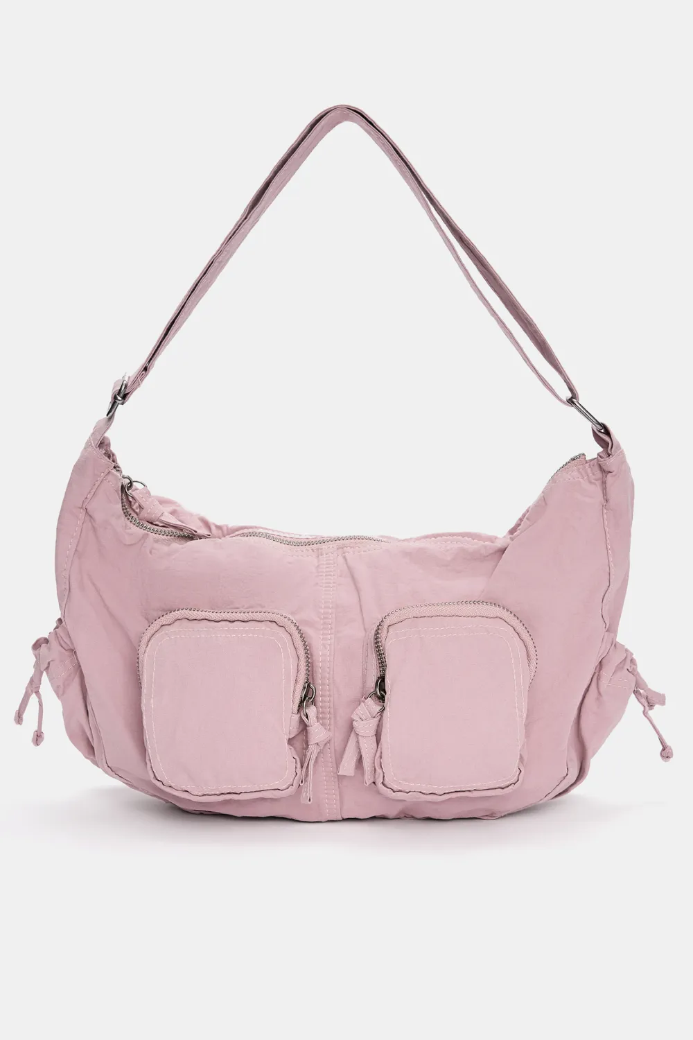 Bolso bandolera canvas bolsillos