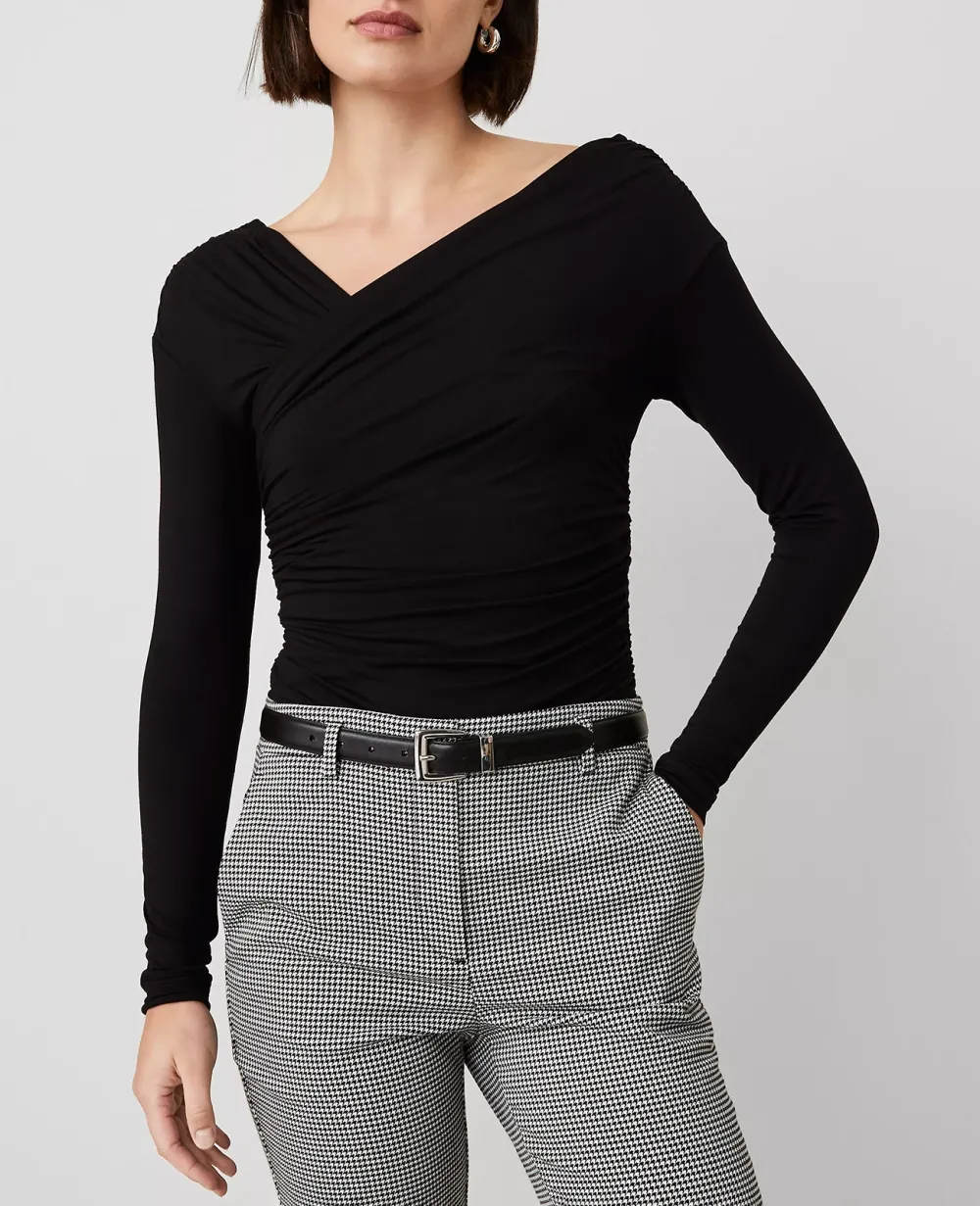 Asymmetric Wrap Bodysuit
