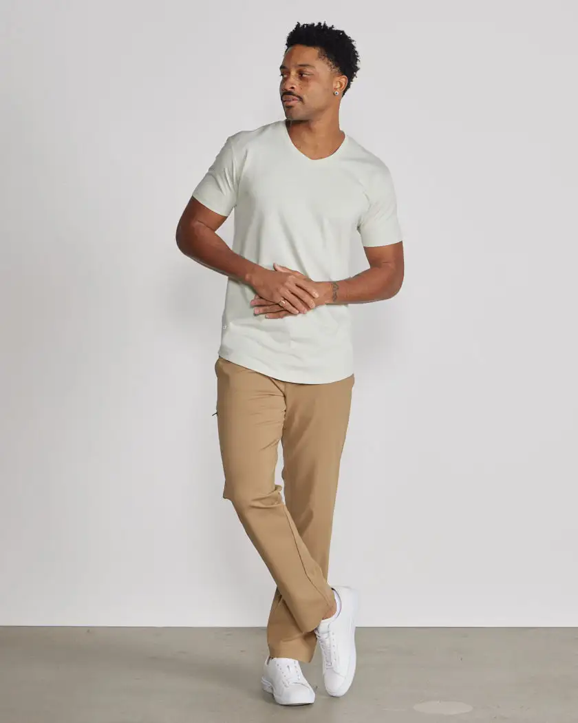 Drop-Cut V-Neck: Bylt Signature