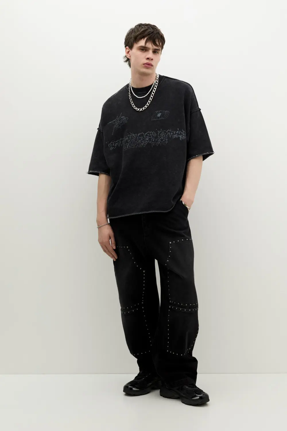 Short sleeve STWD graphic sweatshirt