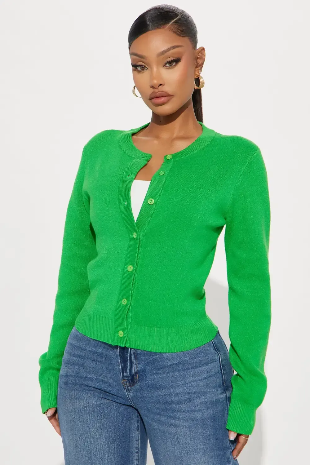 The Perfect Little Cardigan - Green