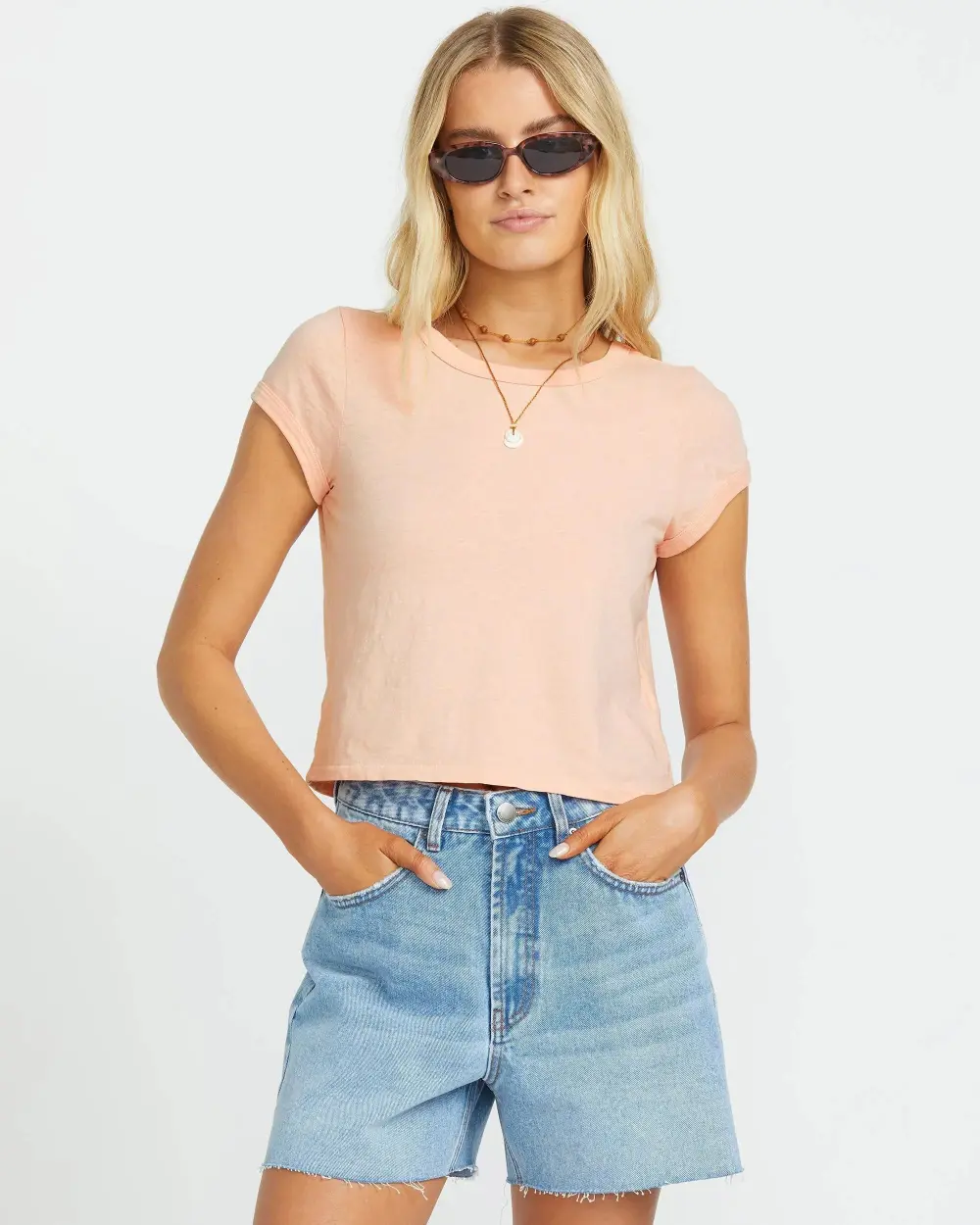 Daily Tee - Dusty Peach