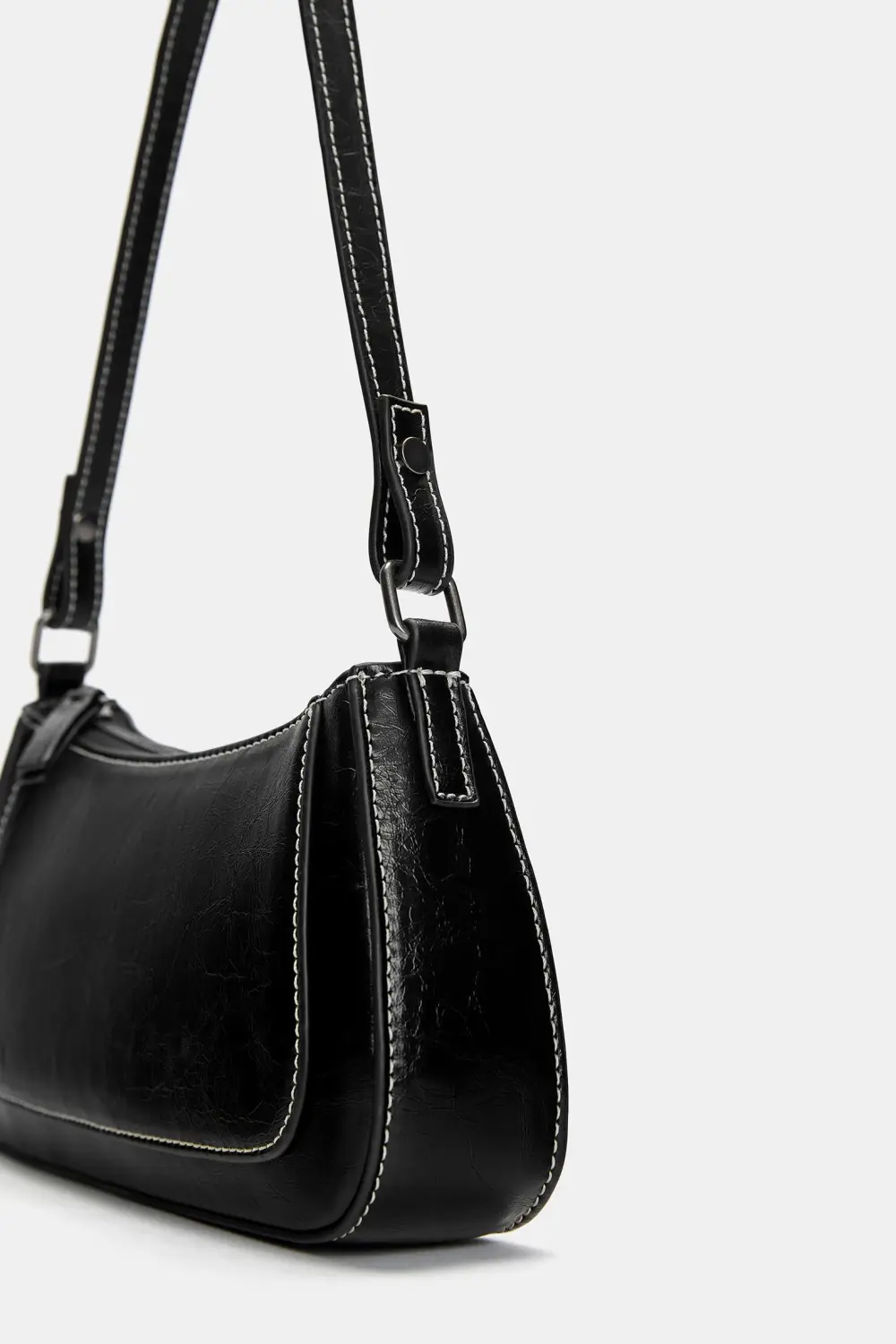 Bolso de hombro costuras