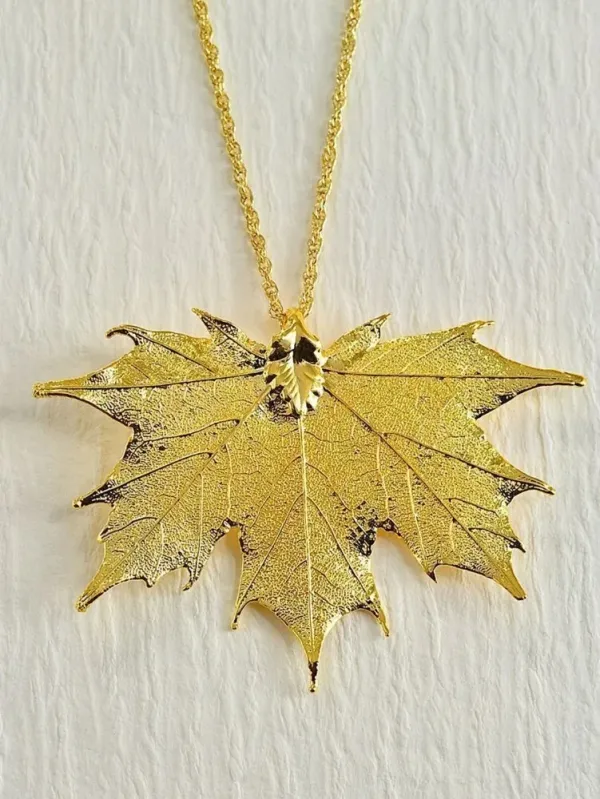 Sugar Maple Leaf Necklace